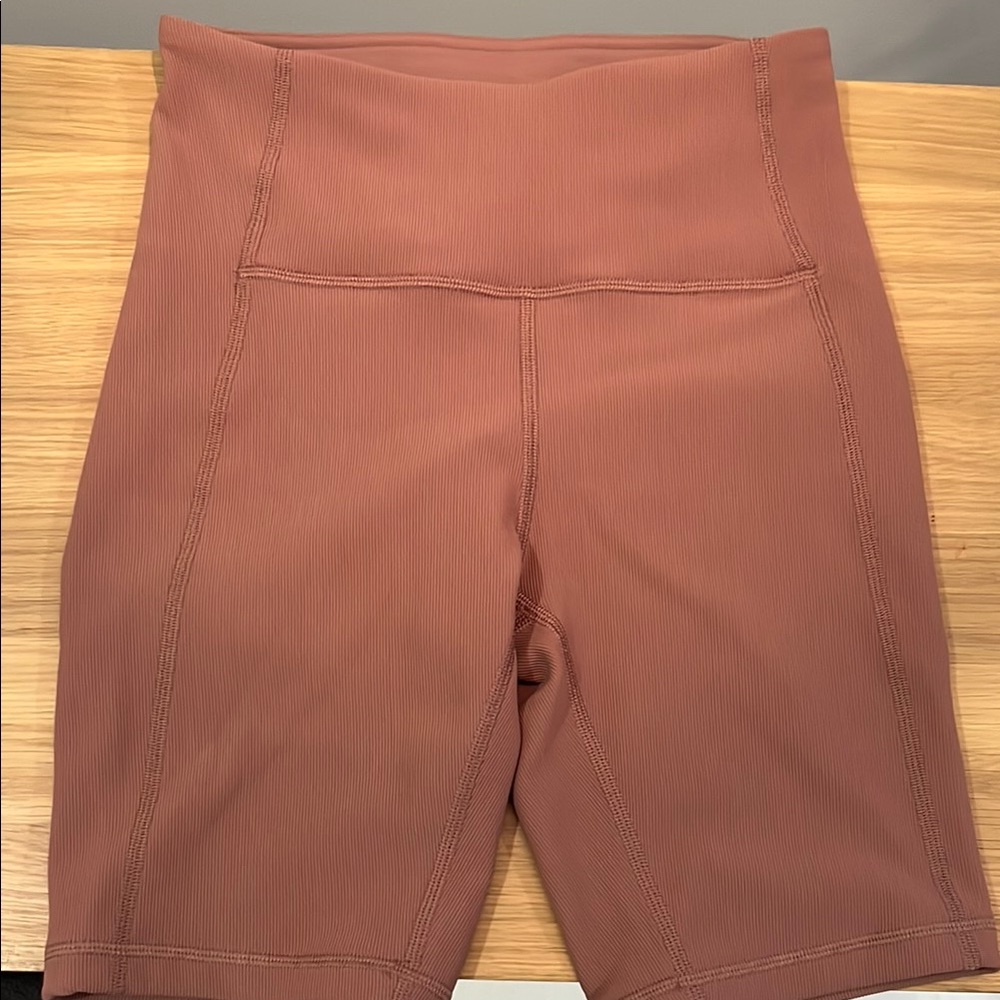 Lululemon Ribbed Contoured High-Rise size 4 Spiced Chai - Picture 3 of 7